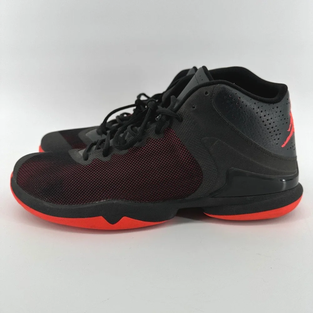 Jordan Super.Fly 4 Black Gym Red Basketball Shoes 819163-012 Mens 13